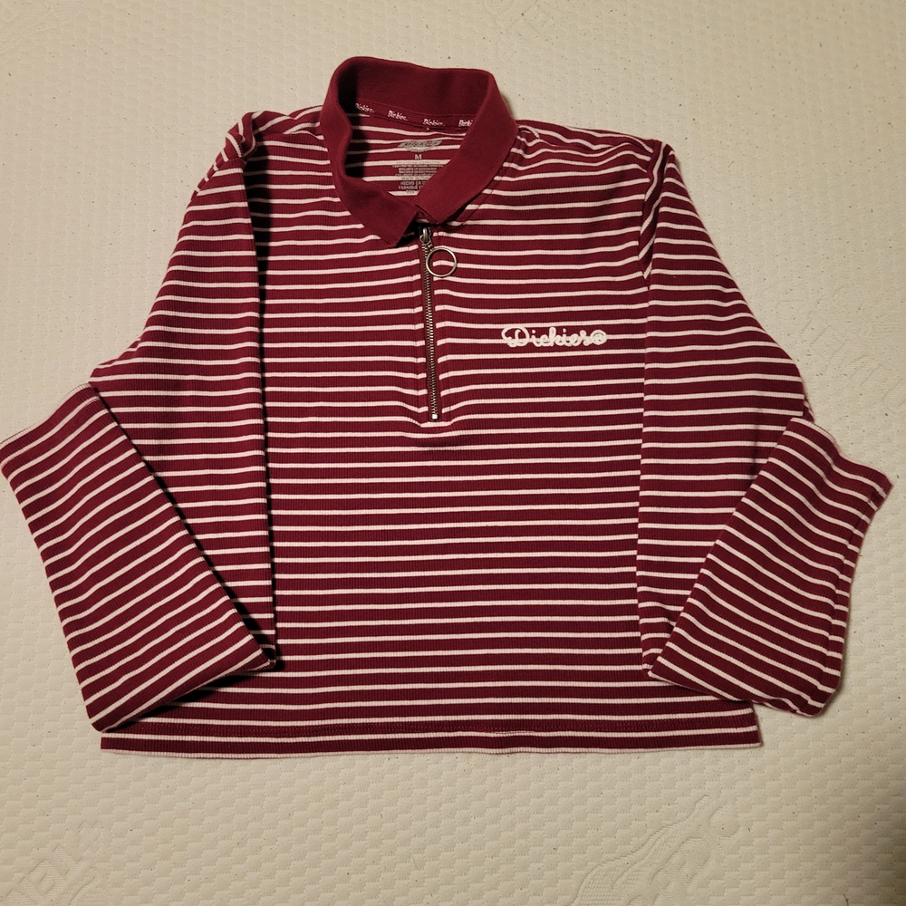 Y2k Style Dickies Cropped Shirt